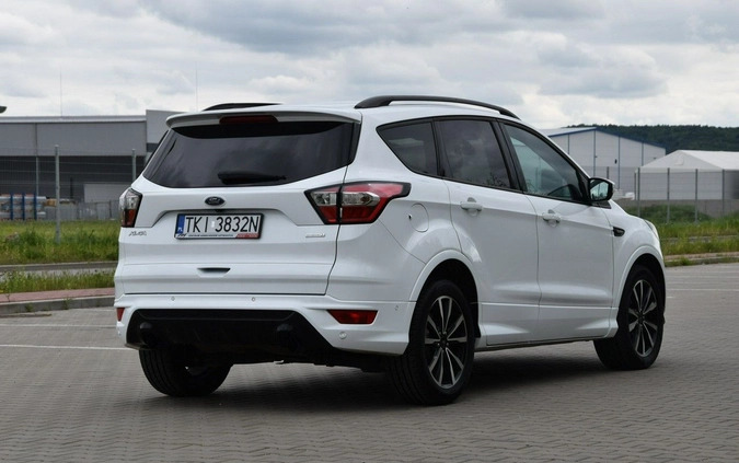 Ford Kuga cena 66899 przebieg: 97000, rok produkcji 2017 z Pieńsk małe 631